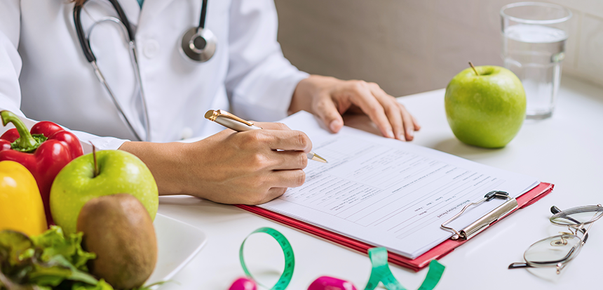 Consulta de nutrición