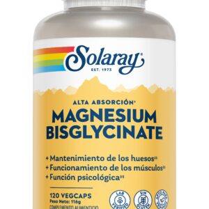 Magnesium Bisglycinate 120 cápsulas