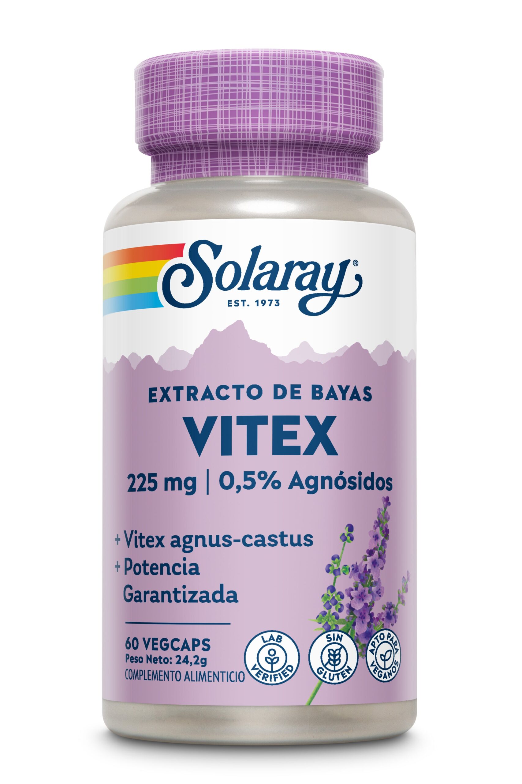 Vitex Sauzgatillo 60 cápsulas