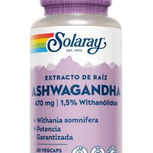 Ashwagandha 470 mg 60 cápsulas