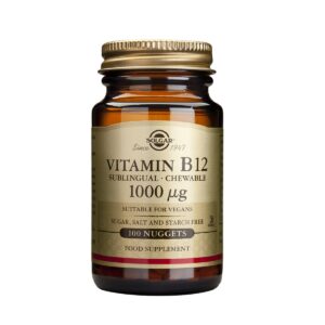 Solgar Vitamina B12 1000 mcg Sublingual 100 comprimidos