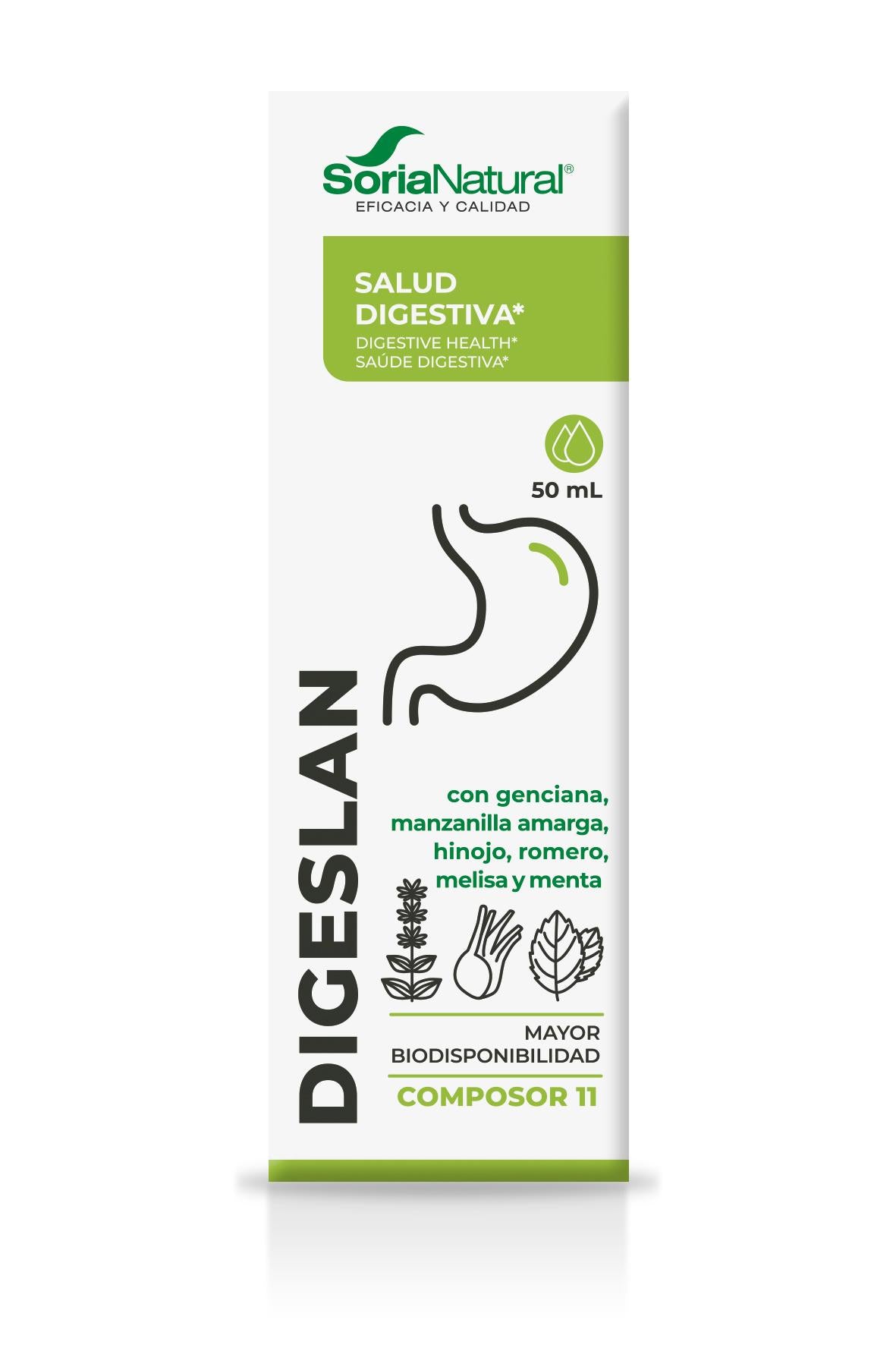 Composor 11 Digeslan Soria Natural 50 ml