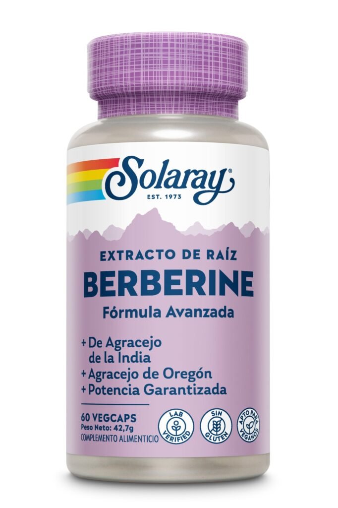 Berberine 60 cápsulas