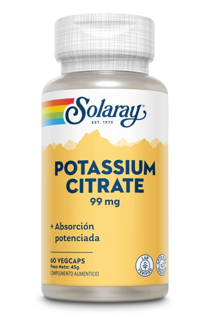 Citrato Potasio 60 cápsulas