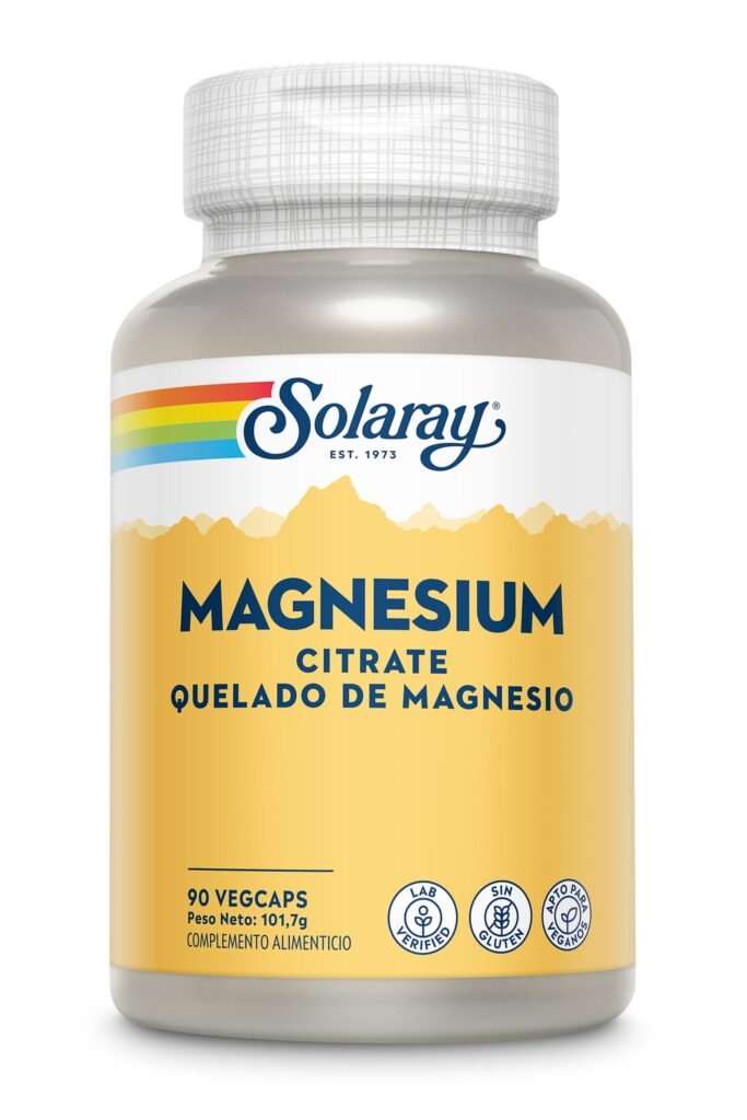 Magnesium Citrato Quelado 90 cápsulas