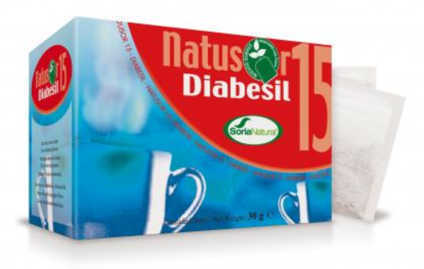 Natusor 15 Diabesil Soria Natural 20 filtros