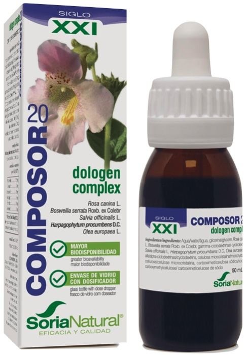 Composor 20 Dologen Complex XXI Soria Natural 50 ml