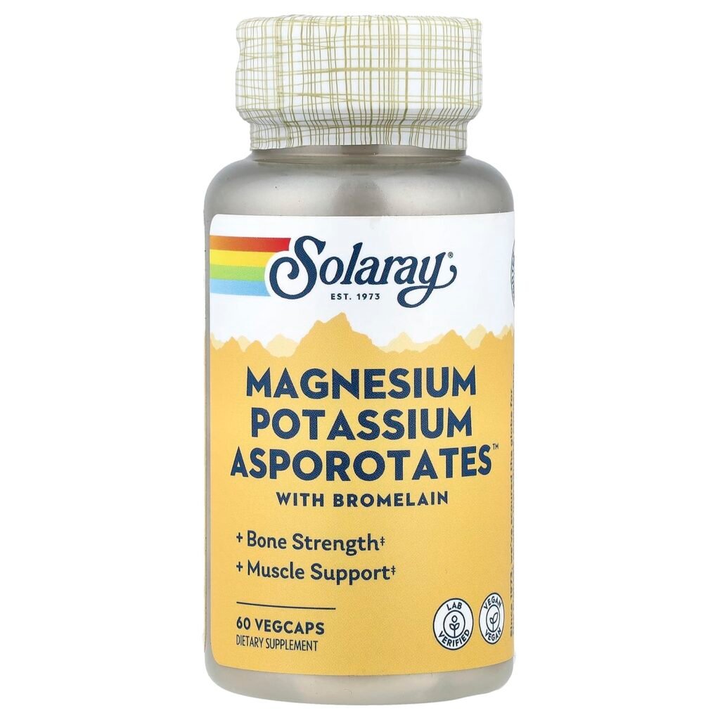 Magnesium Potassium MG K 60 cápsulas
