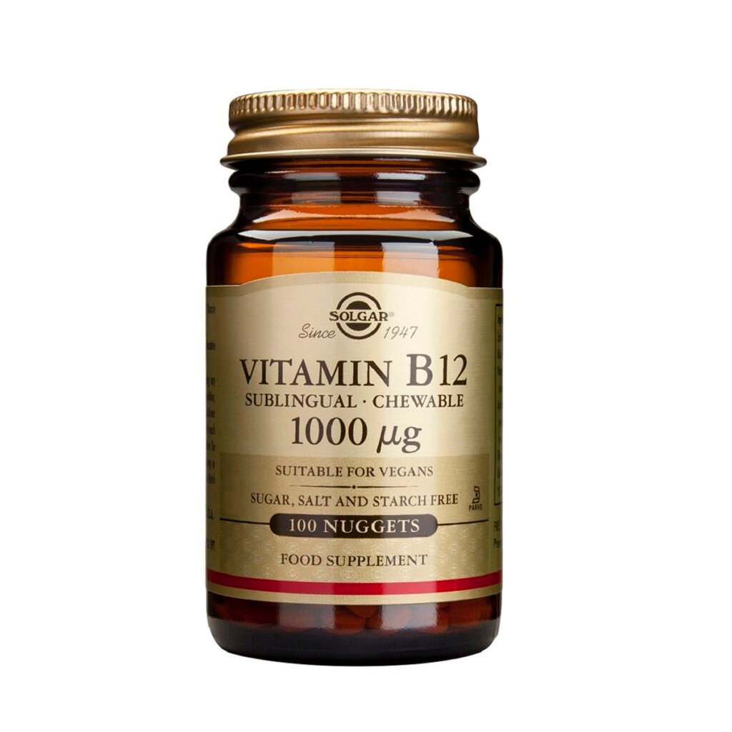 Solgar Vitamina B12 1000 mcg Sublingual 100 comprimidos
