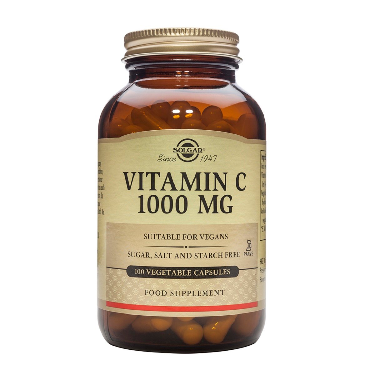 Solgar Vitamina C 1000 mg 100 cápsulas vegetales