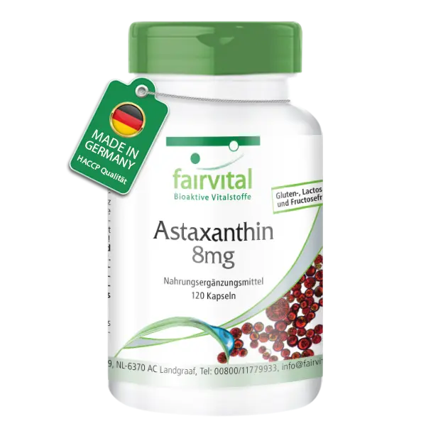 Astaxantina microencapsulada 120 cápsulas