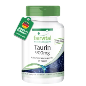Taurina 900 mg 90 cápsulas