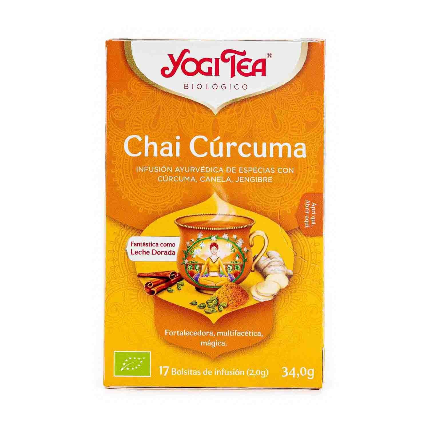 Yogi Tea Chai Cúrcuma