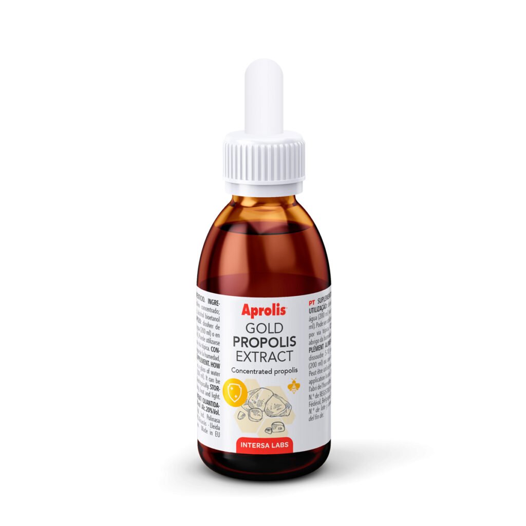 Aprolis Gold Propolis Extract Concentrated Intersa Labs 30 ml