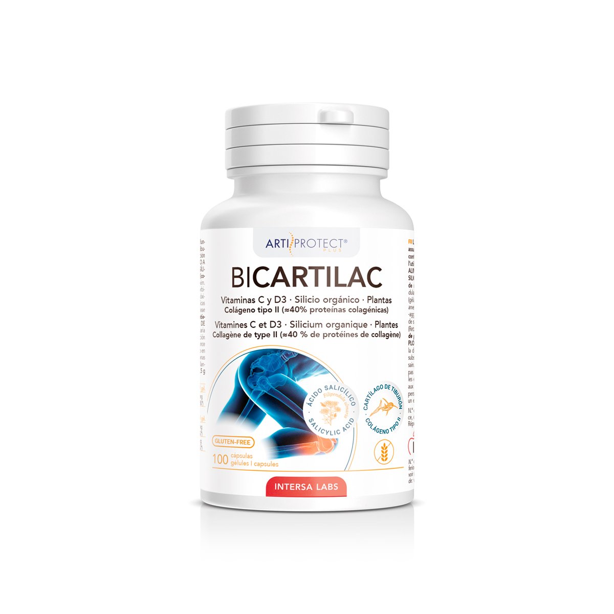 Bicartilac Intersa Labs 100 cápsulas
