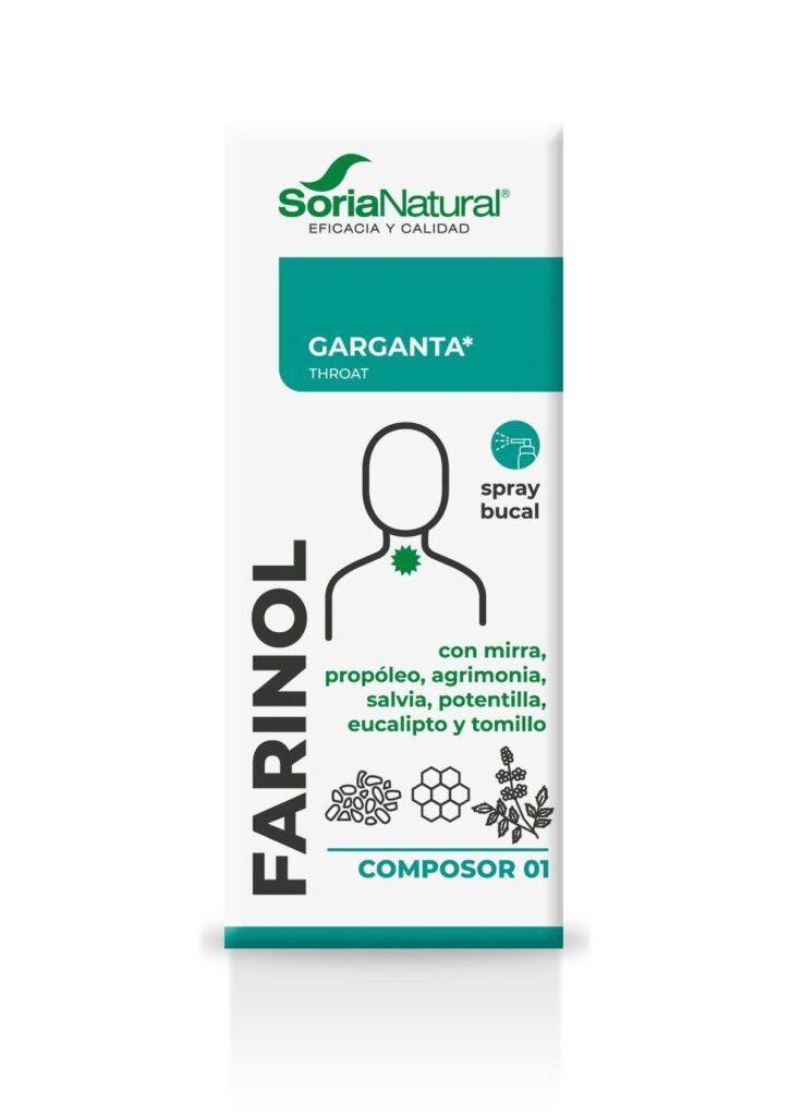 Composor 01 Farinol Soria Natural 30 ml