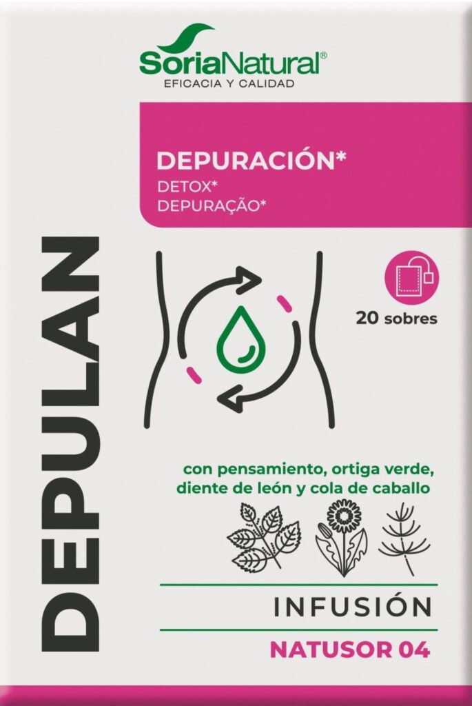 Natusor 4 Depulán Soria Natural 20 filtros