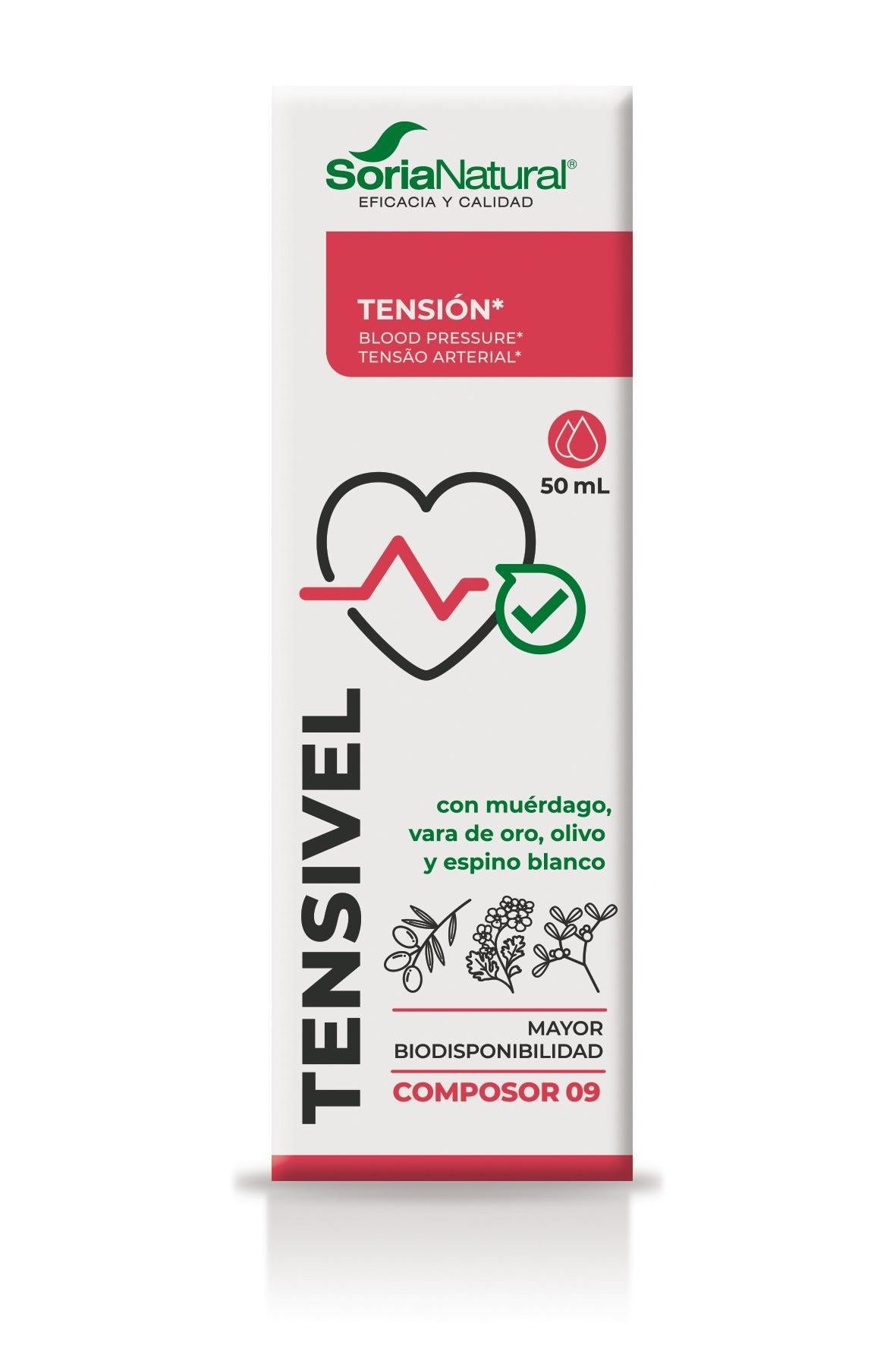 Composor 09 Tensivel Soria Natural 50 ml