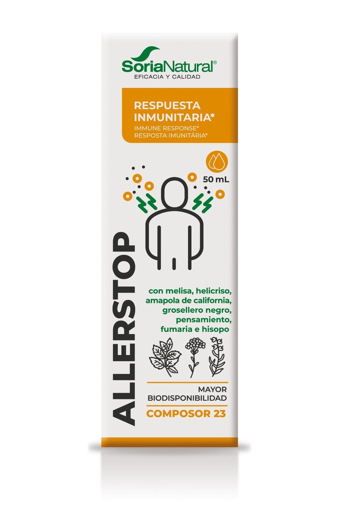 Composor 23 Allerstop Soria Natural 50 ml