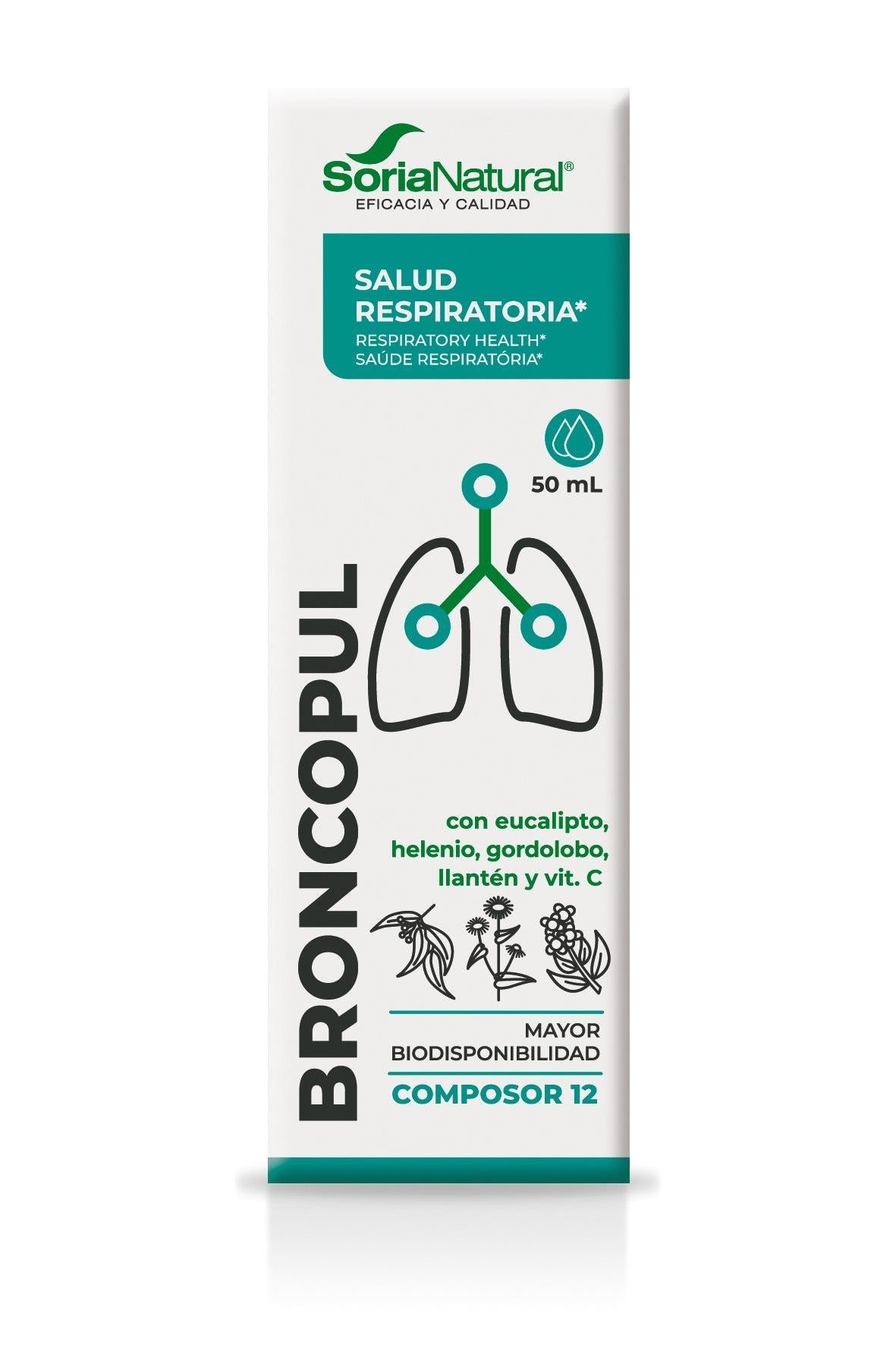 Composor 12 Broncopul Soria Natural 50 ml