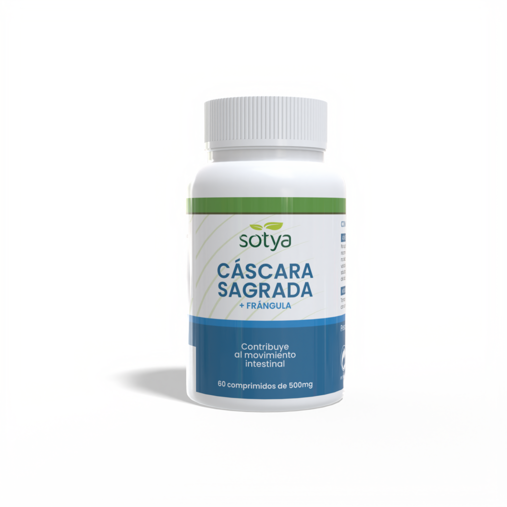 Cáscara sagrada + frángula 500 mg 60 comprimidos