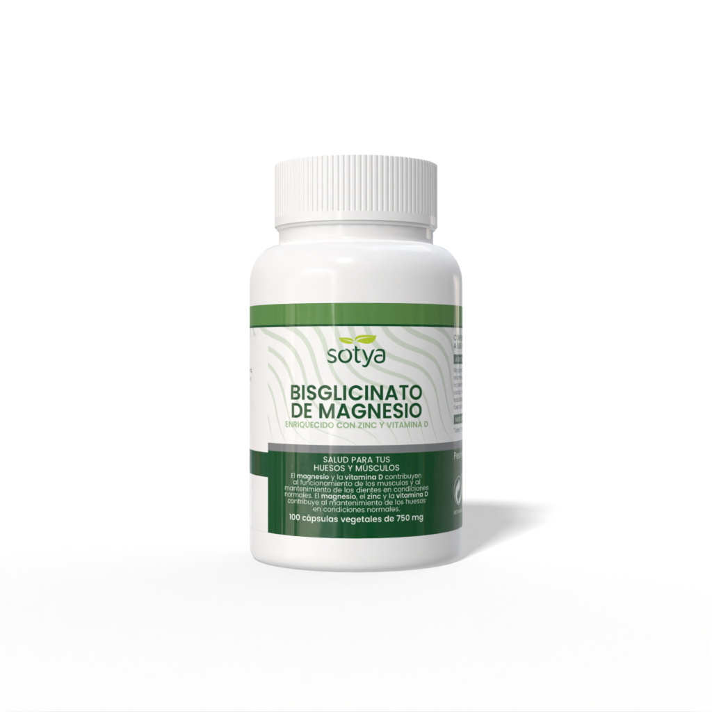 Bisglicinato de magnesio 750 mg 100 comprimidos
