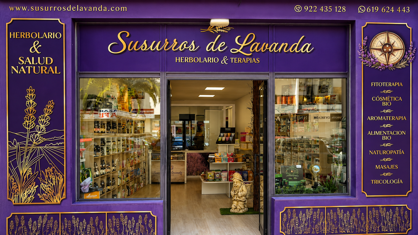 Susurros de Lavanda Herbolario en Puerto de la Cruz