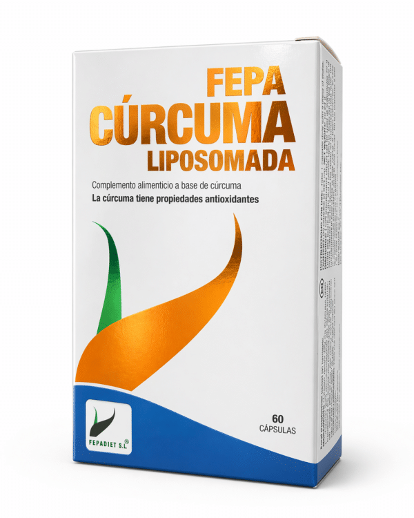 Fepa Cúrcuma Liposomada - 60 cápsulas