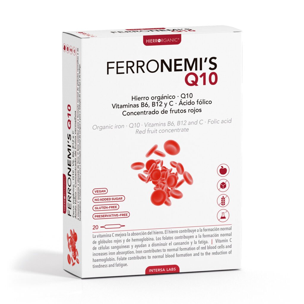 Bipôle Ferronemi's Q10 Intersa Labs 20 ampollas