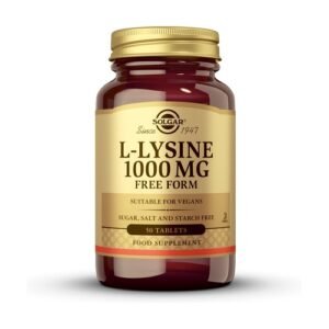 Solgar L-Lisina 1000 mg 50 comprimidos