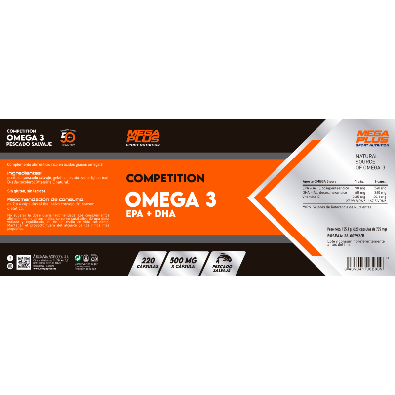 Glutamina Concept 500 g Megaplus