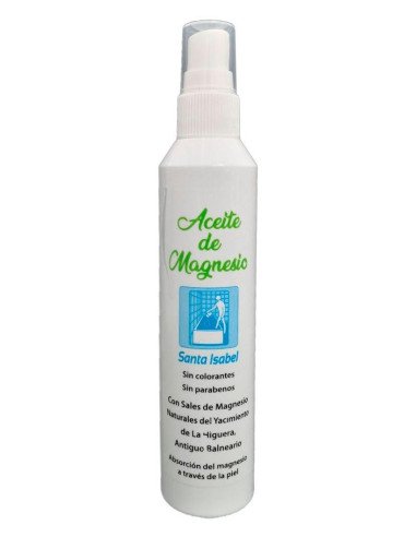 ACEITE MAGNESIO SPRAY 125 ML SANTA ISABEL