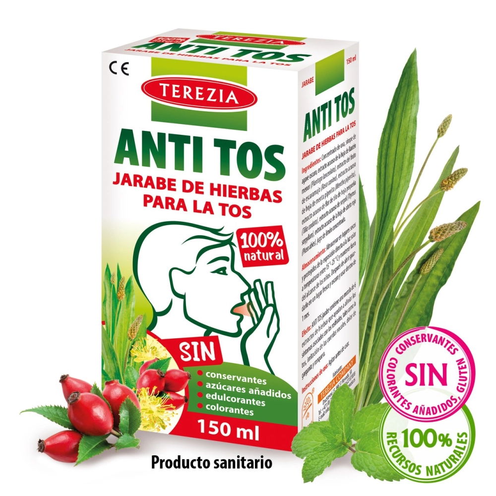 Jarabe de hierbas para la tos 150 ml