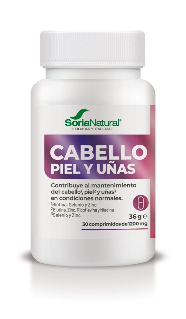 Cabello Piel y Uñas Nutrientes Específicos Soria Natural