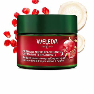 Crema de Noche Reafirmante de Granada y Péptidos Weleda